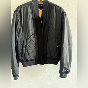 All Saints Dixie Bomber size small. Navy color.